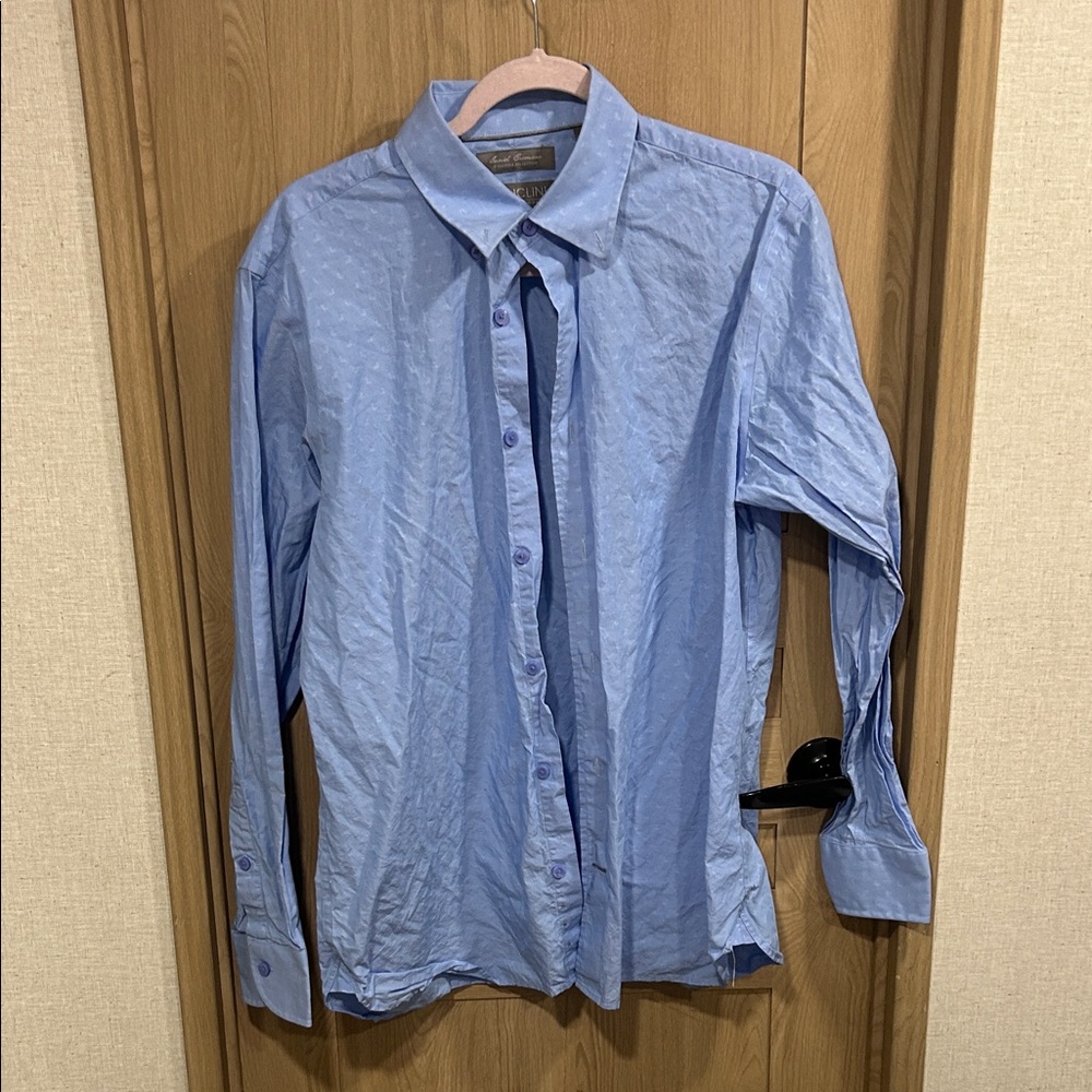 Daniel Cremieux Light Blue Casual Button Down Shirt